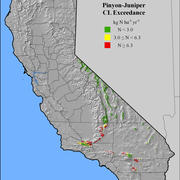 California Pinyon Juniper CL Exceedance